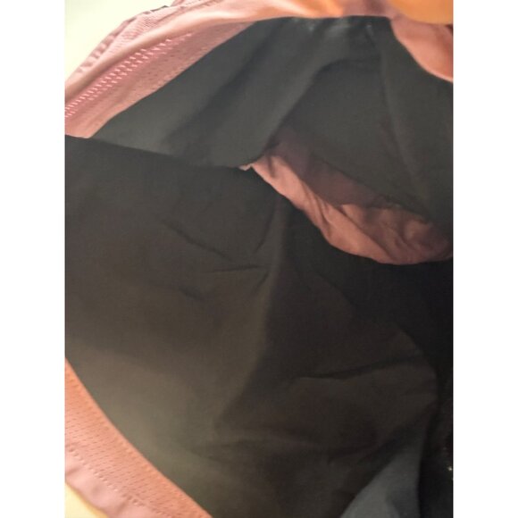 Nike Dri-Fit Womens Running Shorts Black & Pink Wicking Medium (bin DD191) - Picture 3 of 6